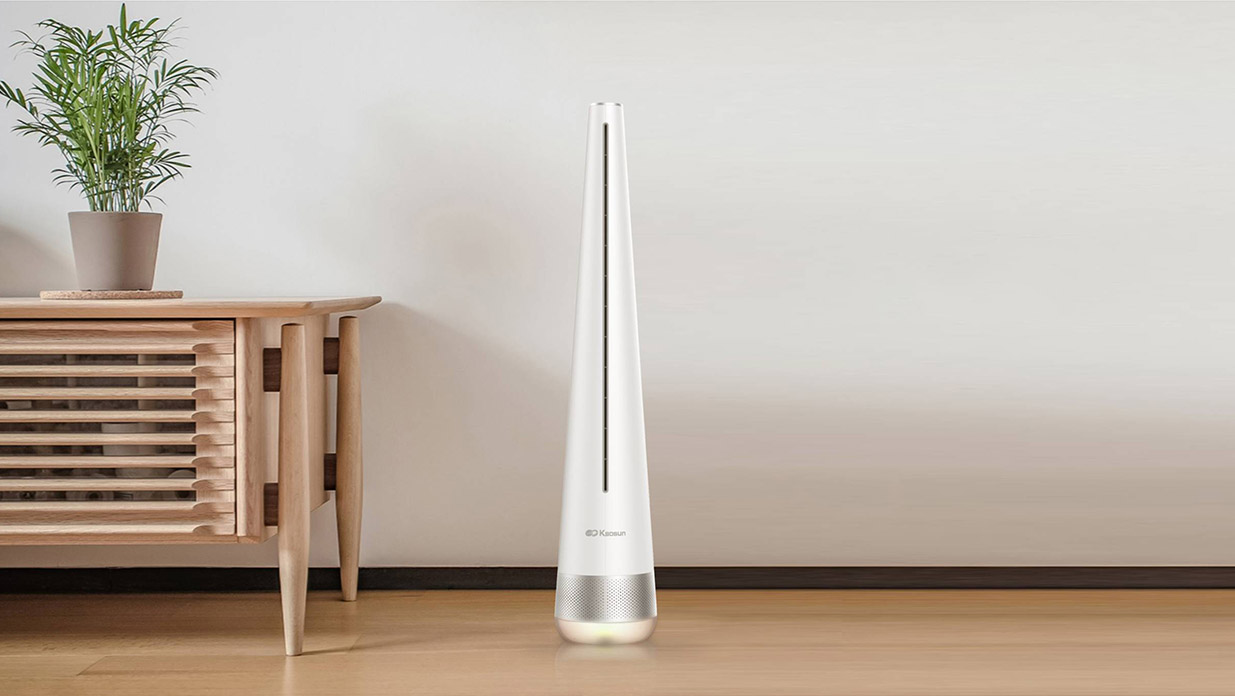 創新無葉風扇設計，打造全新的家居美學！