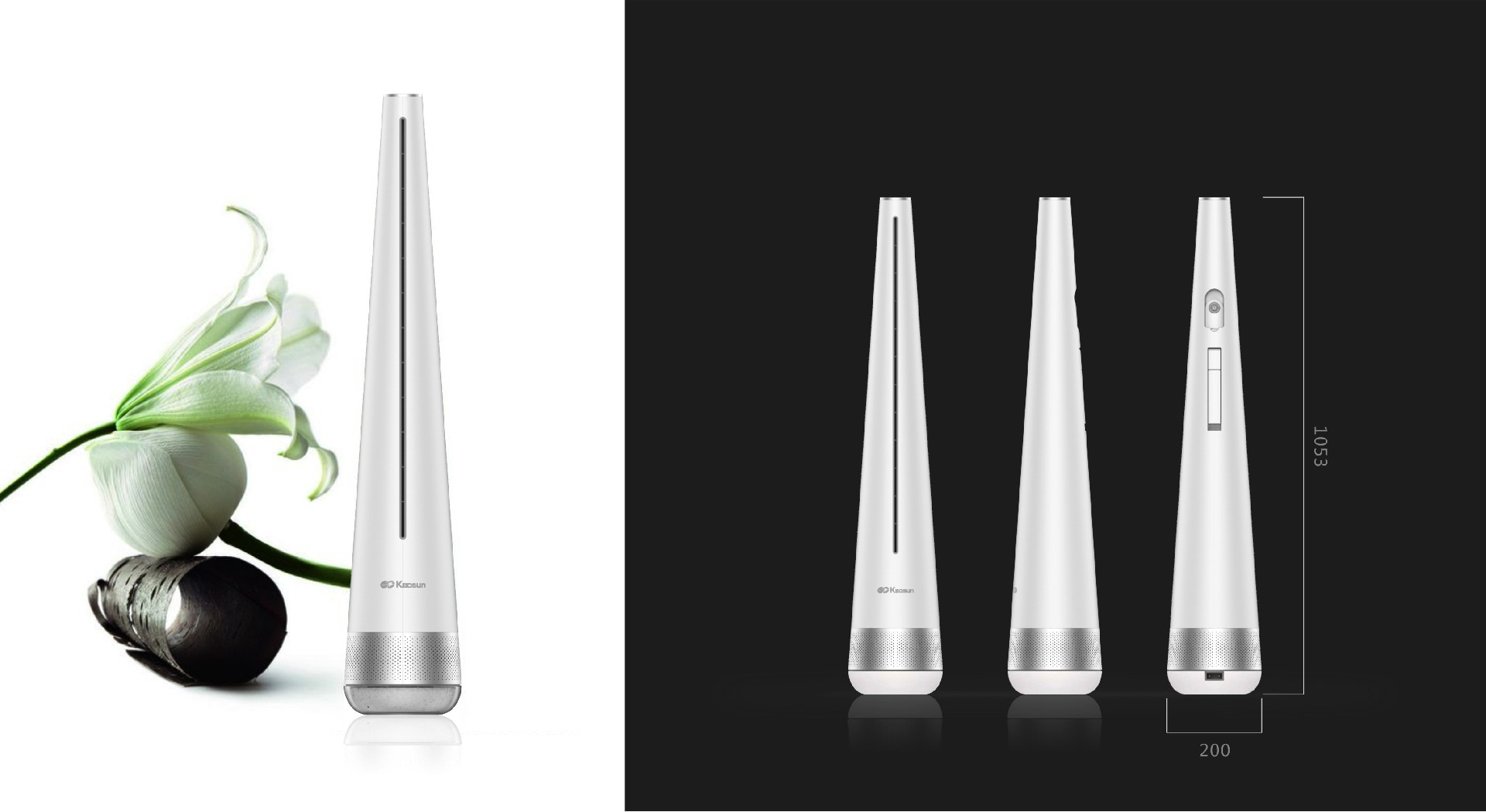 無葉風扇，為您的生活帶來清新與寧靜！