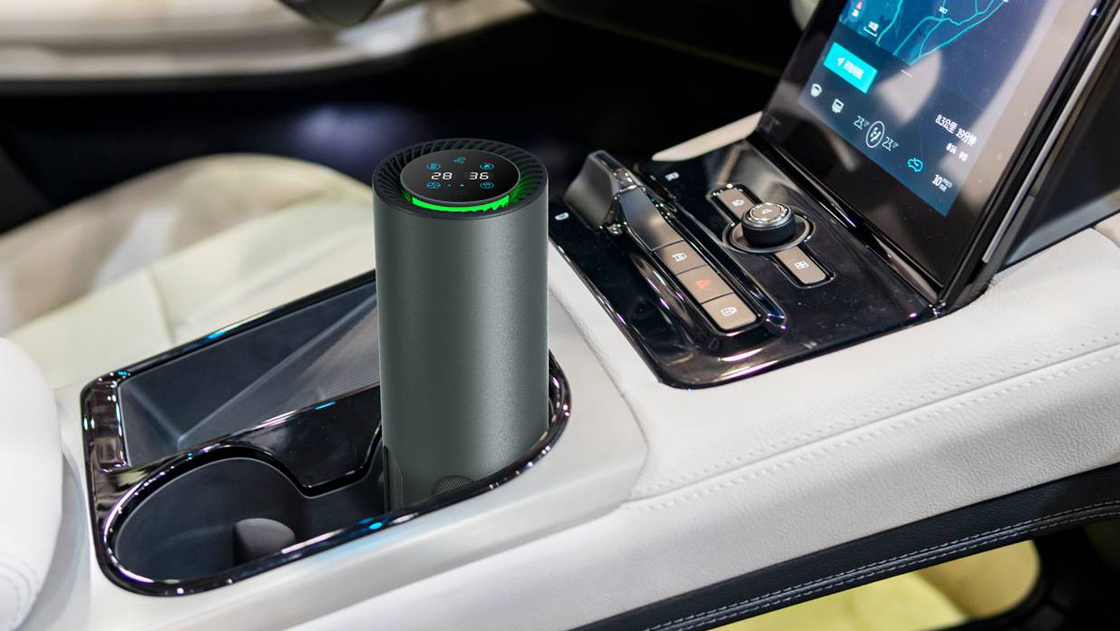 凈化呼吸，車載空氣凈化器設計讓出行更健康！